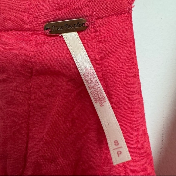 Free People Beaded Starry Nights Pink Gold Sequin Boho Fairycore Festival S - Picture 7 of 9